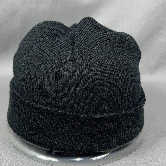 Caterpillar Cat Beanie Hat Skull Cap Black Ski Knit Outdoor Winter Diesel Mens - Picture 2 of 16